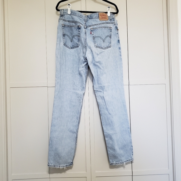 Vintage Levi's 505 Light Blue Denim Jeans 14L - Picture 8 of 10